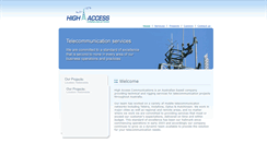 Desktop Screenshot of highaccess.net.au